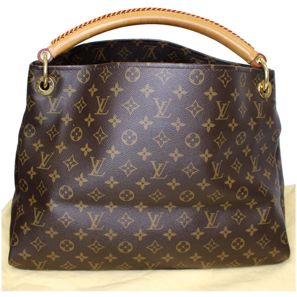 exterior LV Artsy MM Monogram Canvas Shoulder Bag