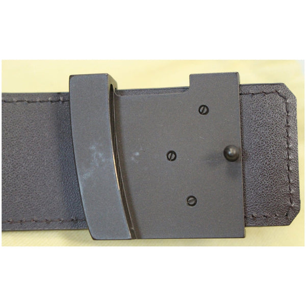 Louis Vuitton LV Initiales Monogram Canvas Belt buckle