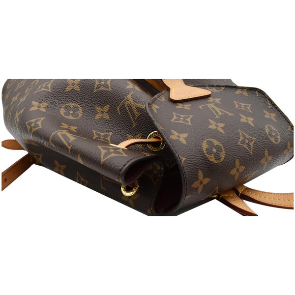 LOUIS VUITTON Montsouris NM Monogram Canvas Backpack Bag Brown