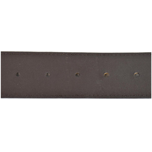 LOUIS VUITTON LV Initiales Damier Ebene Belt Brown