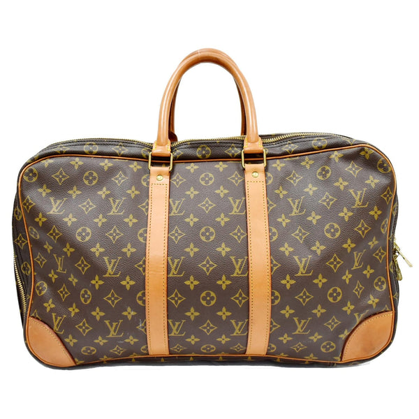 LOUIS VUITTON Sirius 50 Vintage Monogram Canvas Suitcase Travel Bag Brown
