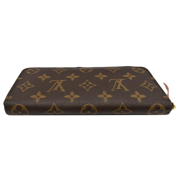 Louis Vuitton Clemence Monogram Canvas Zippy Wallet