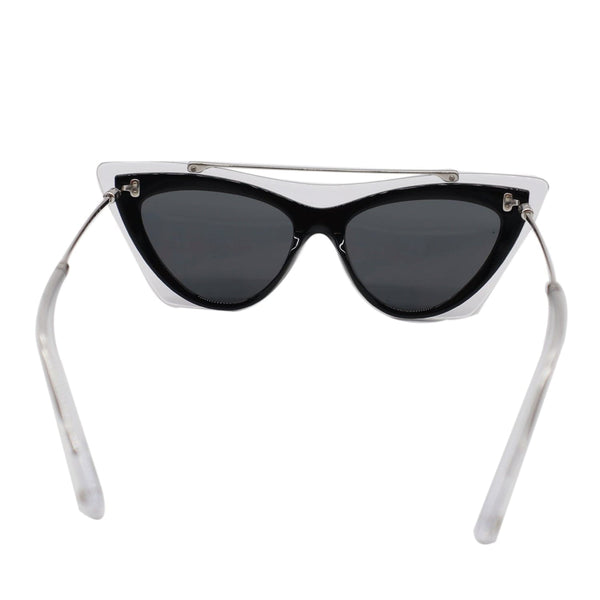 VALENTINO VA4041 5099/87 Crystal Black Sunglasses Gray Lens