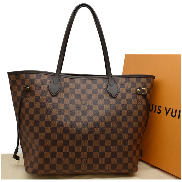 Louis Vuitton Neverfull MM Damier Ebene Tote Bag for women