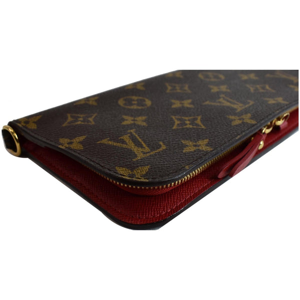 LOUIS VUITTON Insolite Monogram Canvas Wallet Brown