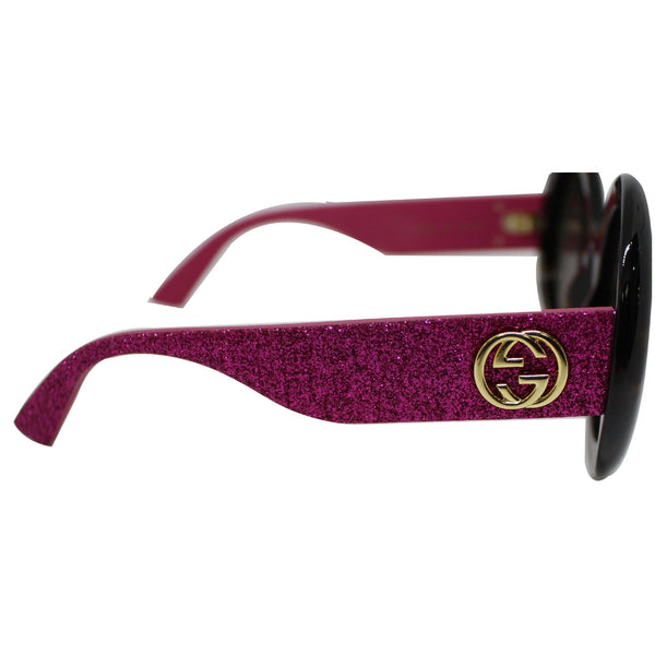 Gucci GG0101S 003 Sunglasses Pink  leg frame Women