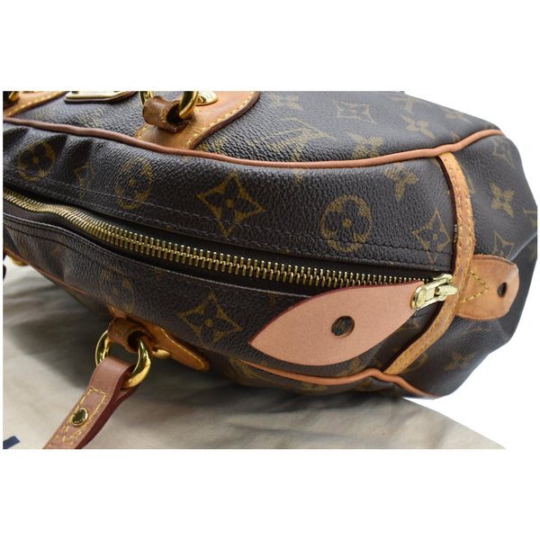 LOUIS VUITTON Montorgueil PM Monogram Canvas Shoulder Bag Brown
