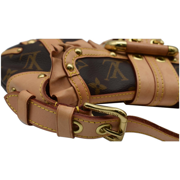 LOUIS VUITTON Leonor Limited Edition Monogram Canvas Shoulder Bag Brown