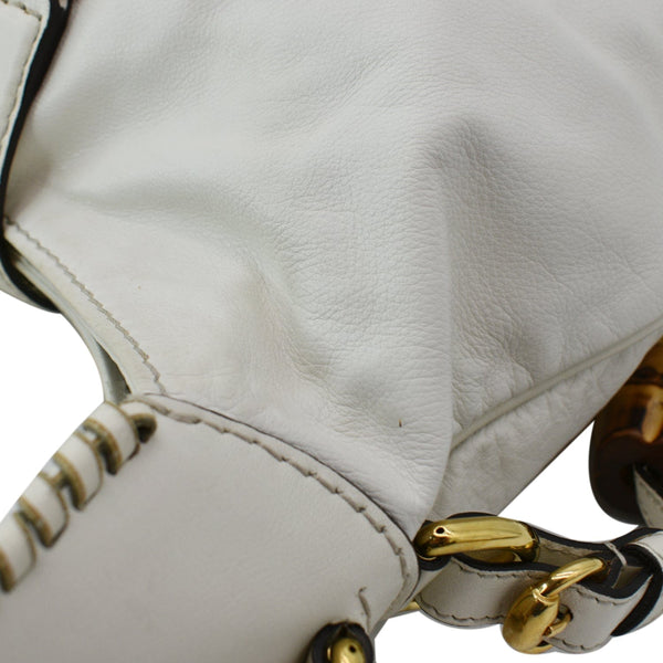 White GUCCI New Jackie 2way Shoulder Handbag - DDH