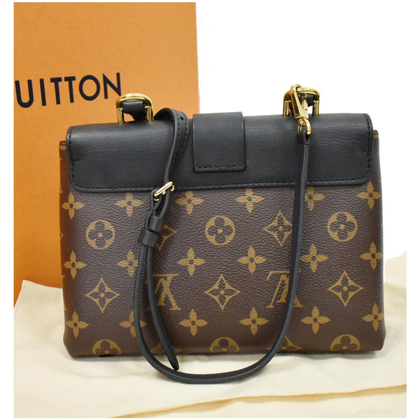 LOUIS VUITTON Locky BB Monogram Canvas Crossbody Bag Brown