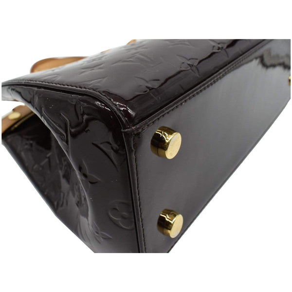 Louis Vuitton Brea MM Monogram Vernis bag - bottom feet