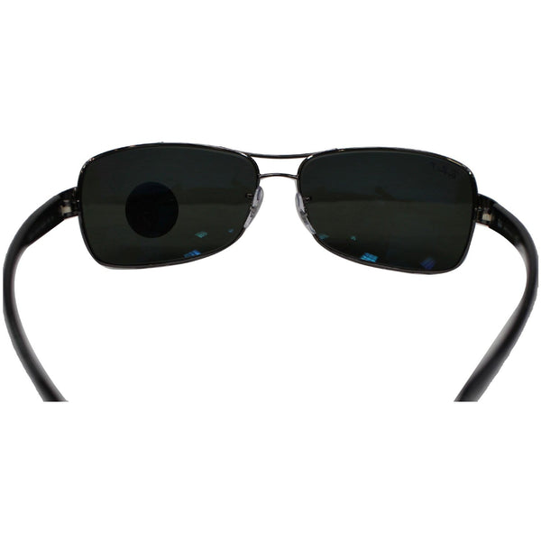 RAY-BAN RB3379 004/58 64 Sunglasses Dark Green Polarized Lens