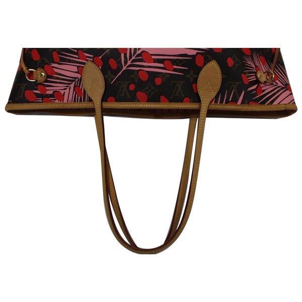 Louis Vuitton Neverfull MM Top Handle Tote Handbag