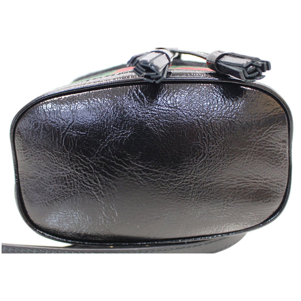 Gucci Ophidia Mini Textured Leather Suede bottom side