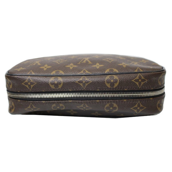 Louis Vuitton Monogram Macassar Toilet Pouch GM zipper