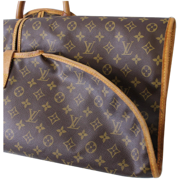 LOUIS VUITTON Monogram Canvas Garment Cover Bag Brown