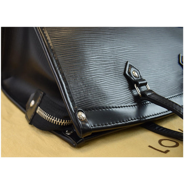 LOUIS VUITTON Madeleine PM Epi Leather Shoulder Bag Black