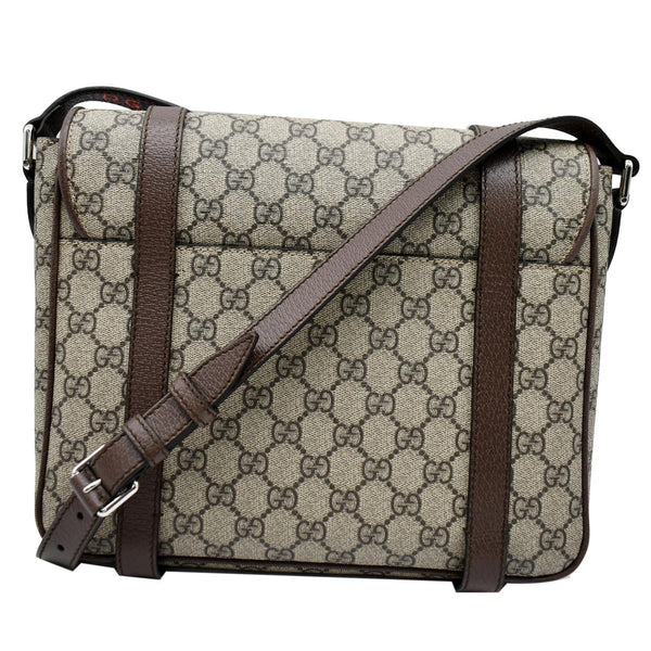 GUCCI GG Supreme Canvas Messenger Bag Beige 658542