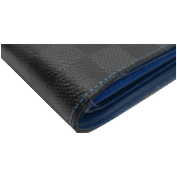 Louis Vuitton Slender Damier Graphite Canvas Wallet Blue