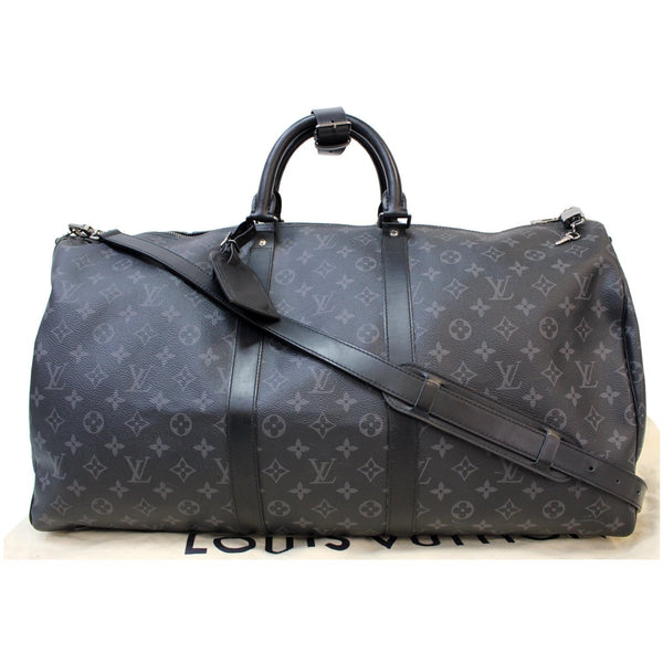 Lv Keepall 55 Bandouliere Monogram Body Travel Bag