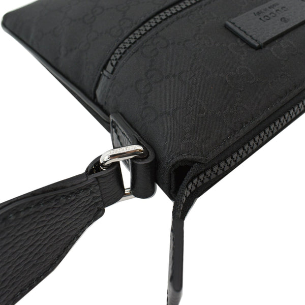 GUCCI Nylon GG Canvas Messenger Bag Black 449183
