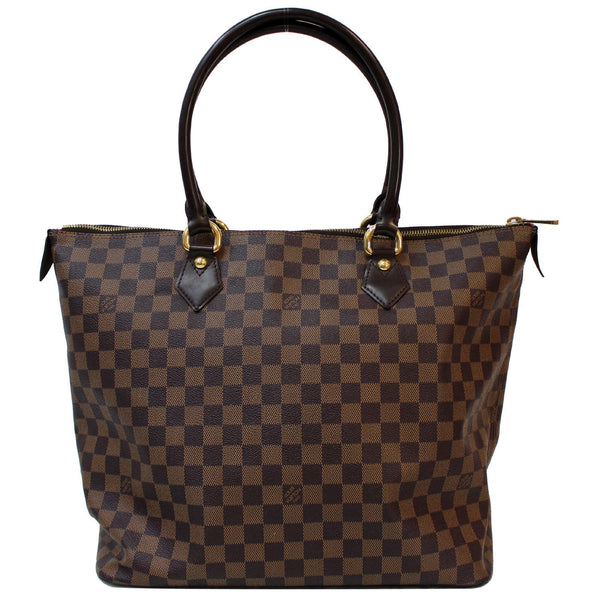 Louis Vuitton Saleya GM Damier Ebene Hand Bag