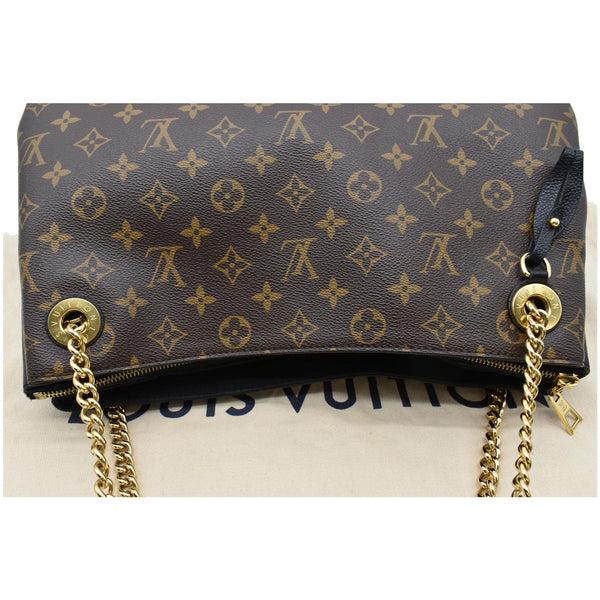 LOUIS VUITTON Surene MM Monogram Canvas Shoulder Bag Black
