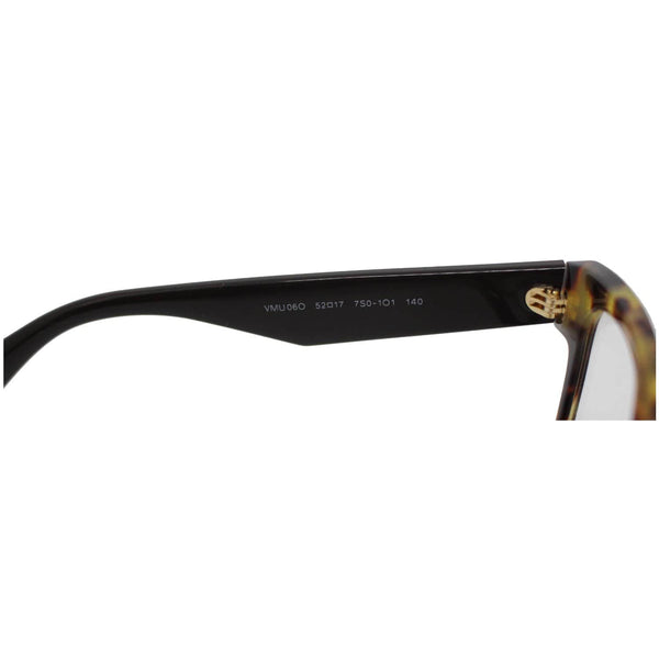 Miu Miu MU06OV 7S01O1 Light Havana Eyeglasses Demo Lens