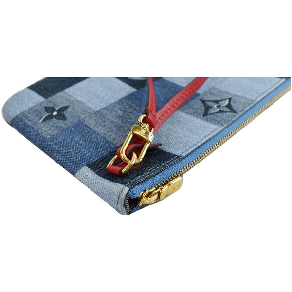 Louis Vuitton Pochette Neverfull MM wallet corner