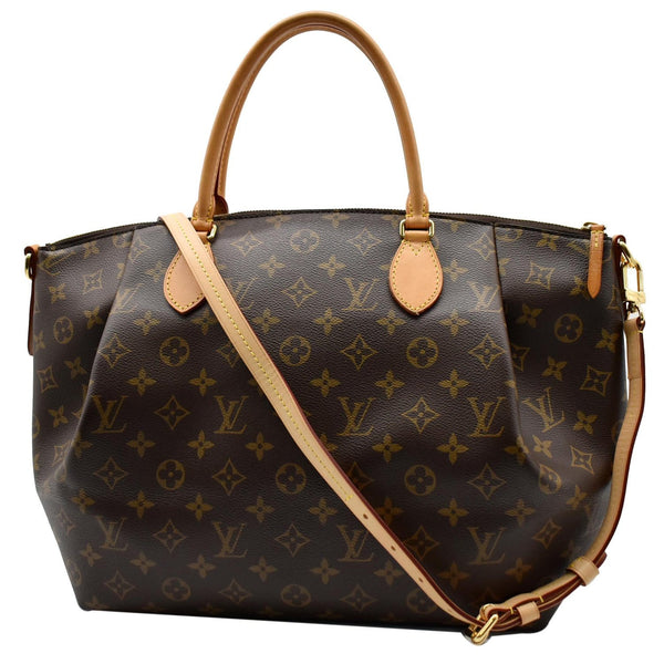 LOUIS VUITTON Turenne GM Monogram Canvas 2 Way Shoulder Bag Brown