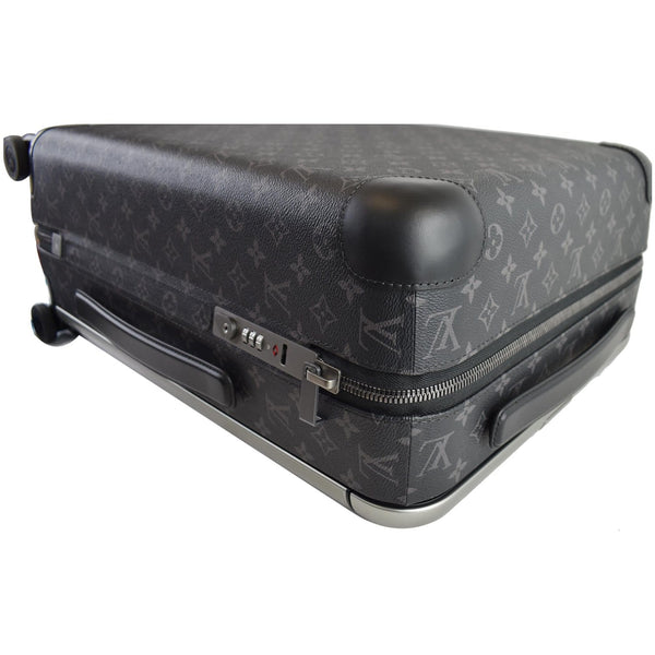 LOUIS VUITTON Horizon 55 Monogram Eclipse Canvas Rolling Suitcase Black