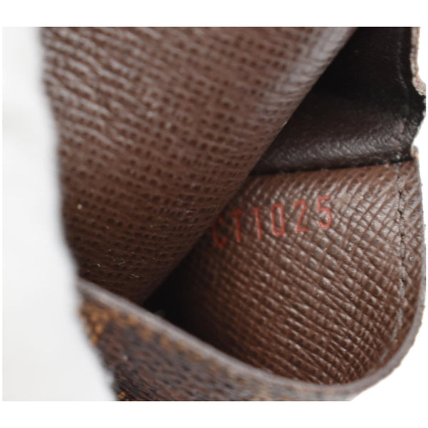 LOUIS VUITTON Etui Damier Ebene Cigarette Case Brown