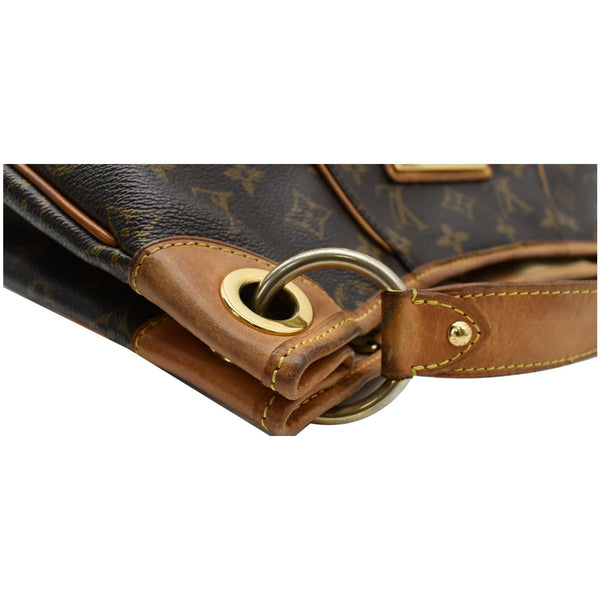 LOUIS VUITTON Galliera PM Monogram Canvas Hobo Shoulder Bag Brown