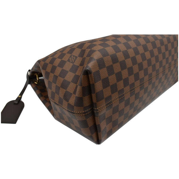 LOUIS VUITTON Graceful MM Damier Ebene Shoulder Bag Brown