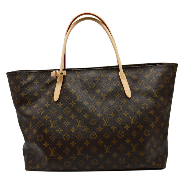 LOUIS VUITTON Raspail GM Monogram Canvas Shoulder Bag Brown