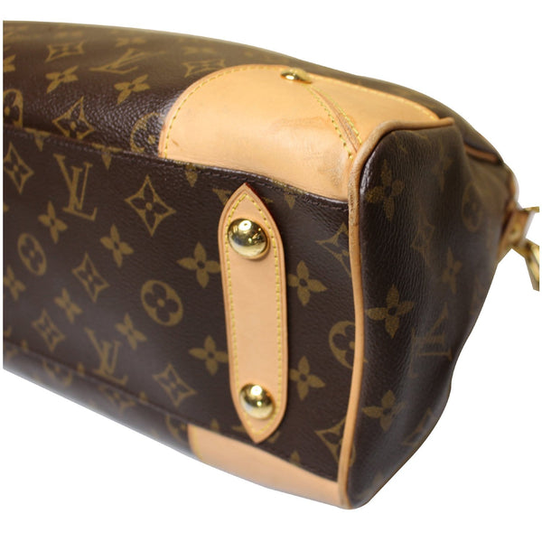 Metallic buttons lv Monogram Canvas Retiro PM Shoulder Bag