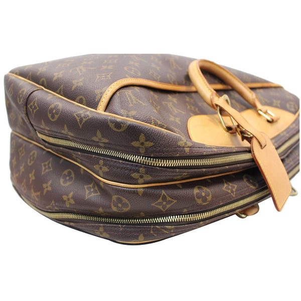 LOUIS VUITTON Alize 24 Heures Soft Suitcase Bag Brown