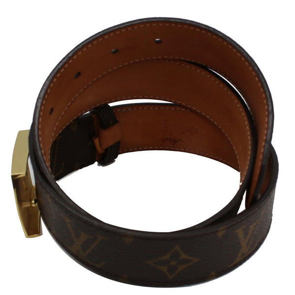 Louis Vuitton LV Cut Belt Brown - Shop at DDH