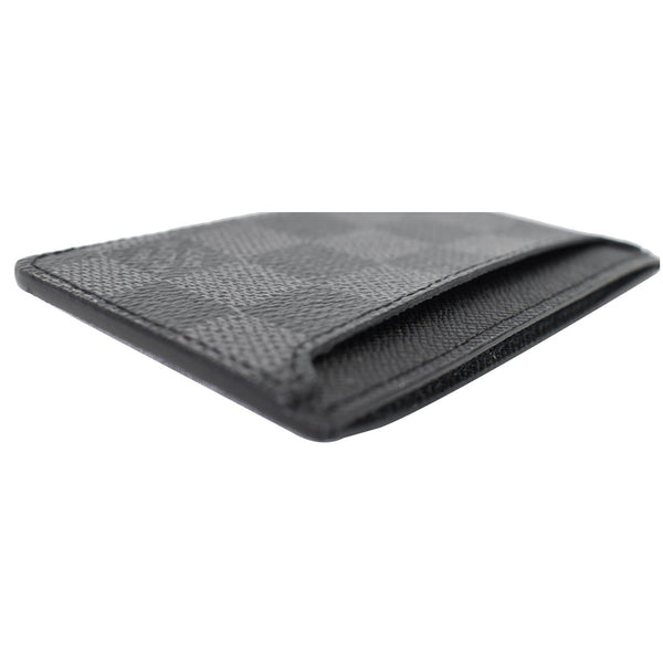 Louis Vuitton Neo Damier Graphite Leather Card Holder
