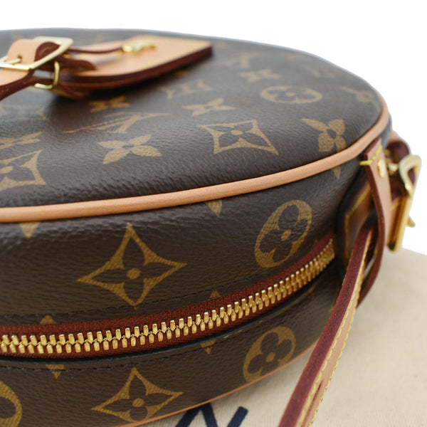 LOUIS VUITTON Boite Chapeau Souple MM Monogram Canvas Shoulder Bag Brown