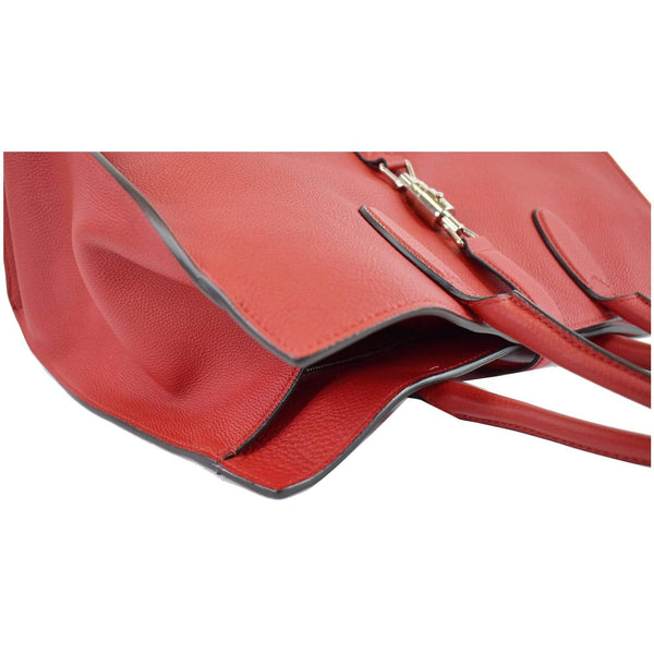 Gucci Jackie Large Top Handle Leather Bag unique design