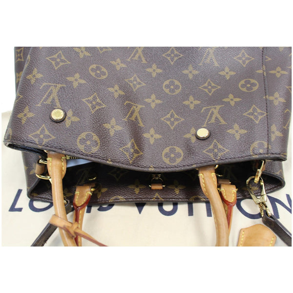 Louis Vuitton Montaigne MM Monogram Canvas Bag top look