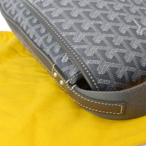 Goyard Capetien Coated Canvas Messenger Bag Grey - Hot Deals