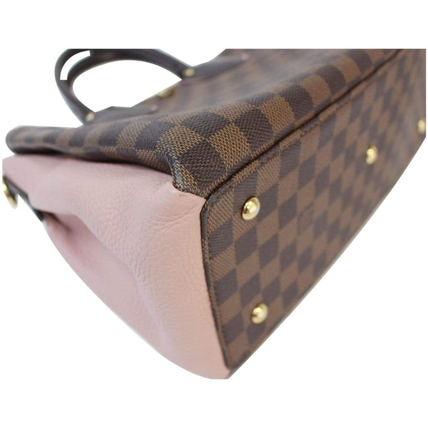 Preloved Lv Normandy Damier Ebene Leather Shoulder Bag