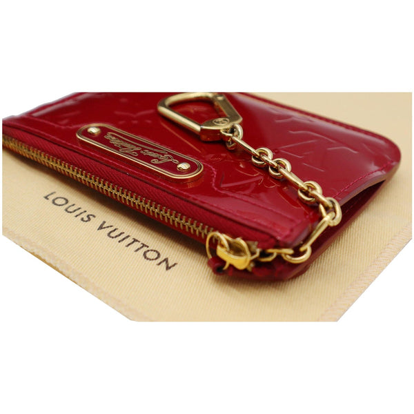 Louis Vuitton Pochette Key Cles Monogram Vernis Coin Case