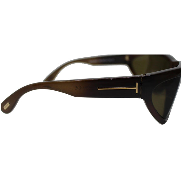 Tom Ford Sasha Sunglasses Shiny dark brown frame