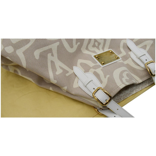 LOUIS VUITTON Tahitienne Cabas GM Monogram Print Canvas Tote Bag Beige