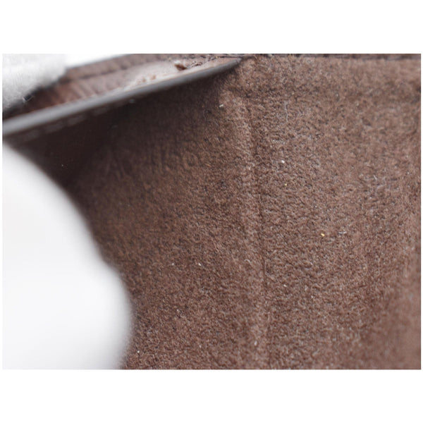 LOUIS VUITTON iPhone X Folio Monogram Canvas Phone Case Brown