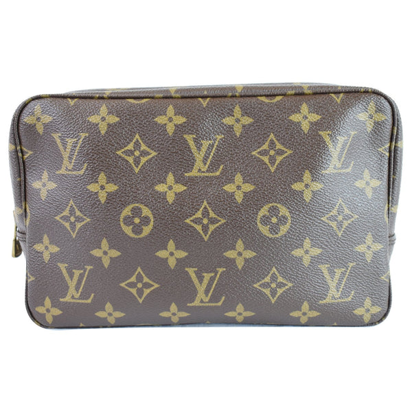 LOUIS VUITTON Trousse Toilette 23 Monogram Canvas Cosmetic Pouch Brown
