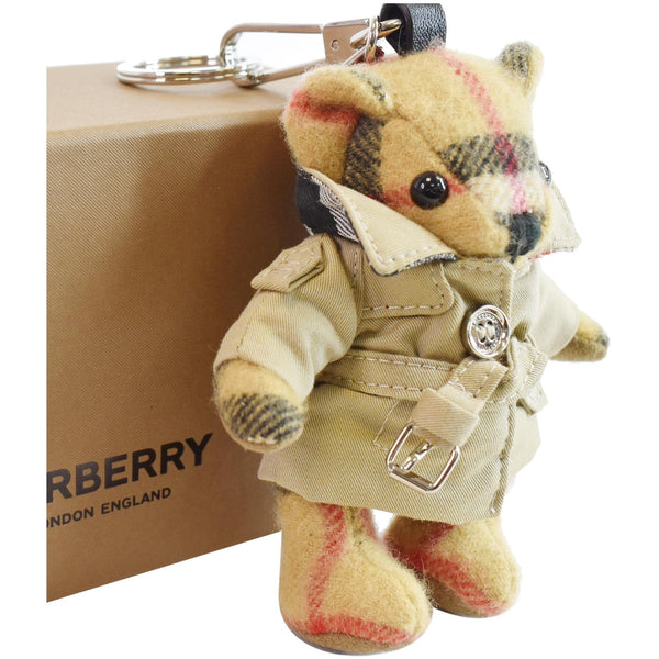 BURBERRY Thomas Bear Trench Coat Bag Charm Key Holder